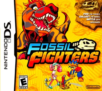 Fossil Fighters (USA) (Demo) (Kiosk) box cover front